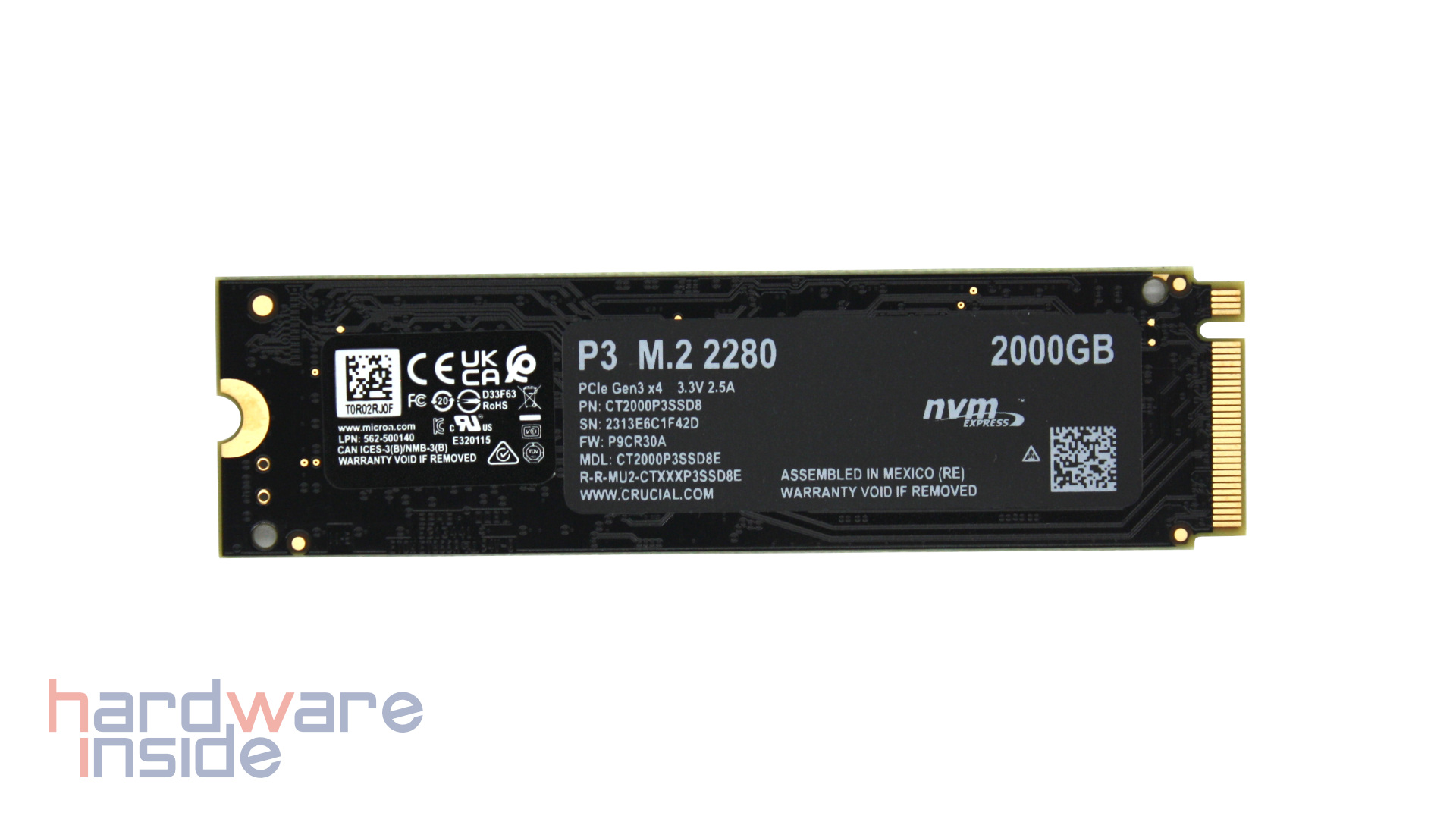 CRUCIAL P3 2 TB